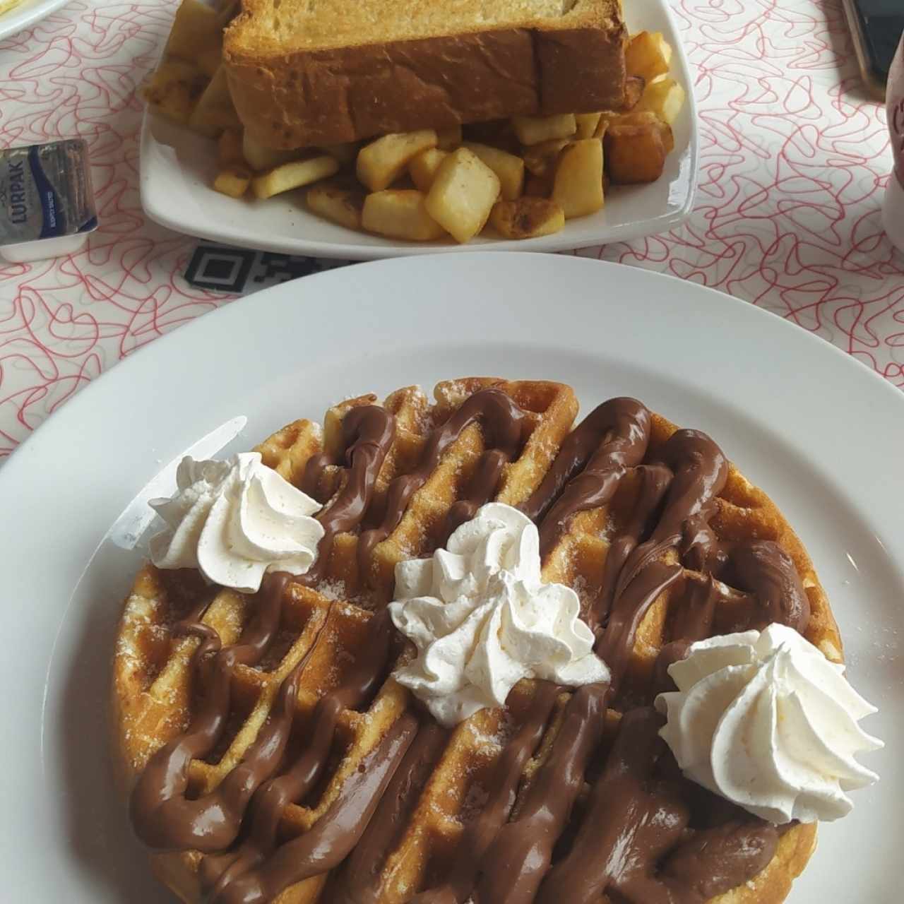 Waffle Nutella 