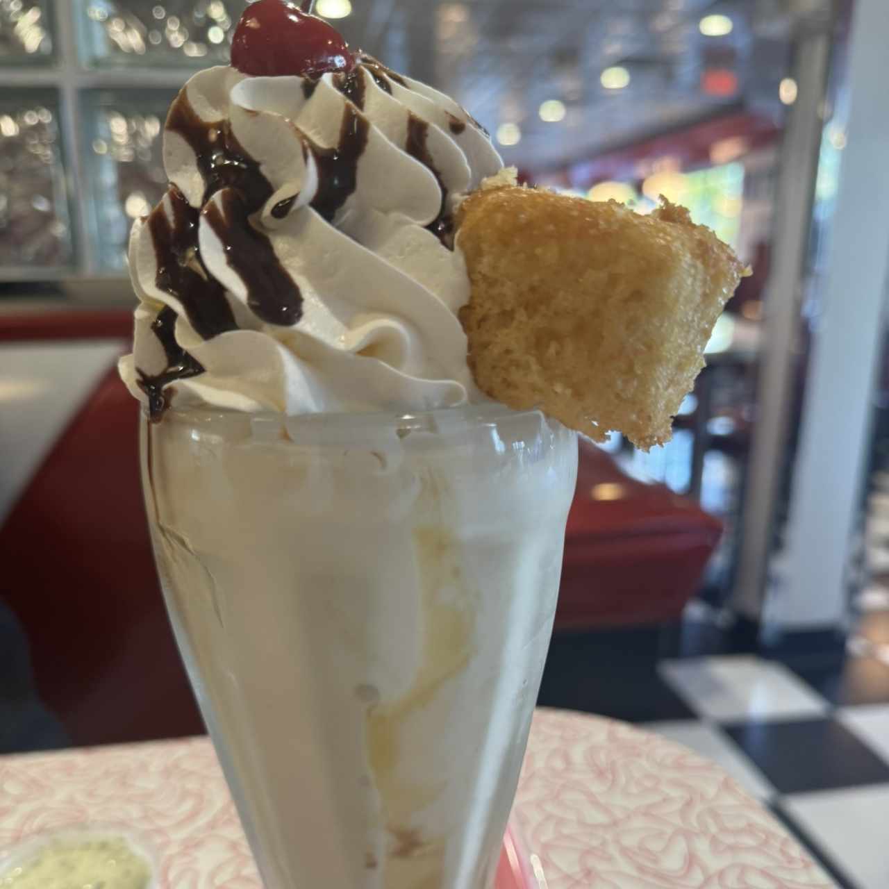 Batido de cafe con chocolate 