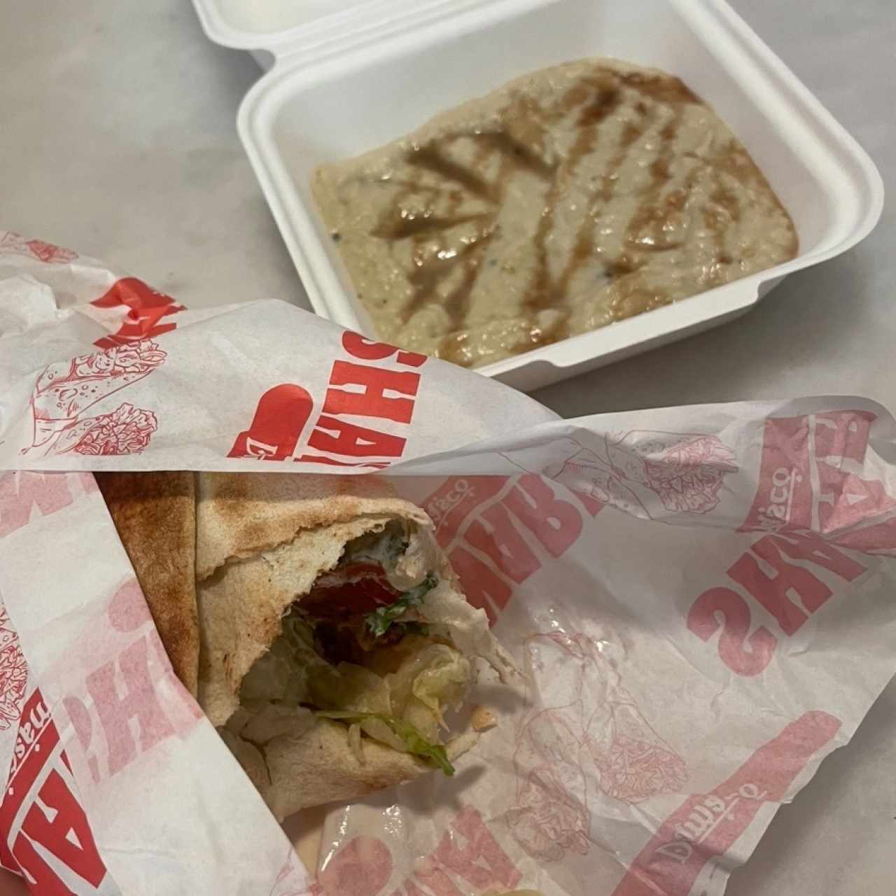 Shawarmas - Sandwich Falafel
