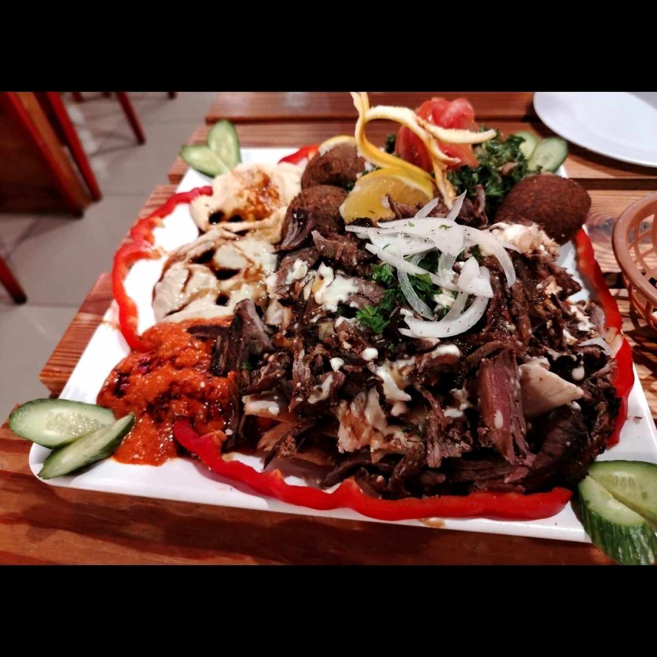 Platos Recomendados - Bandeja Damasco