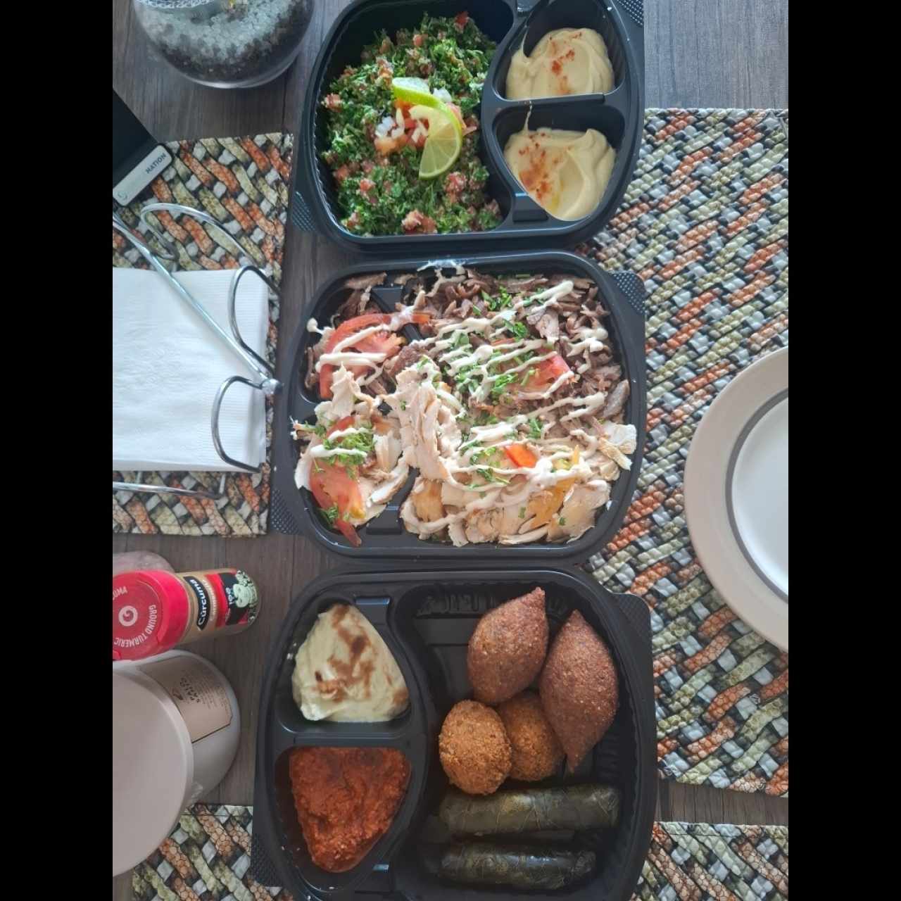 Bandeja Damasco para 2 personas