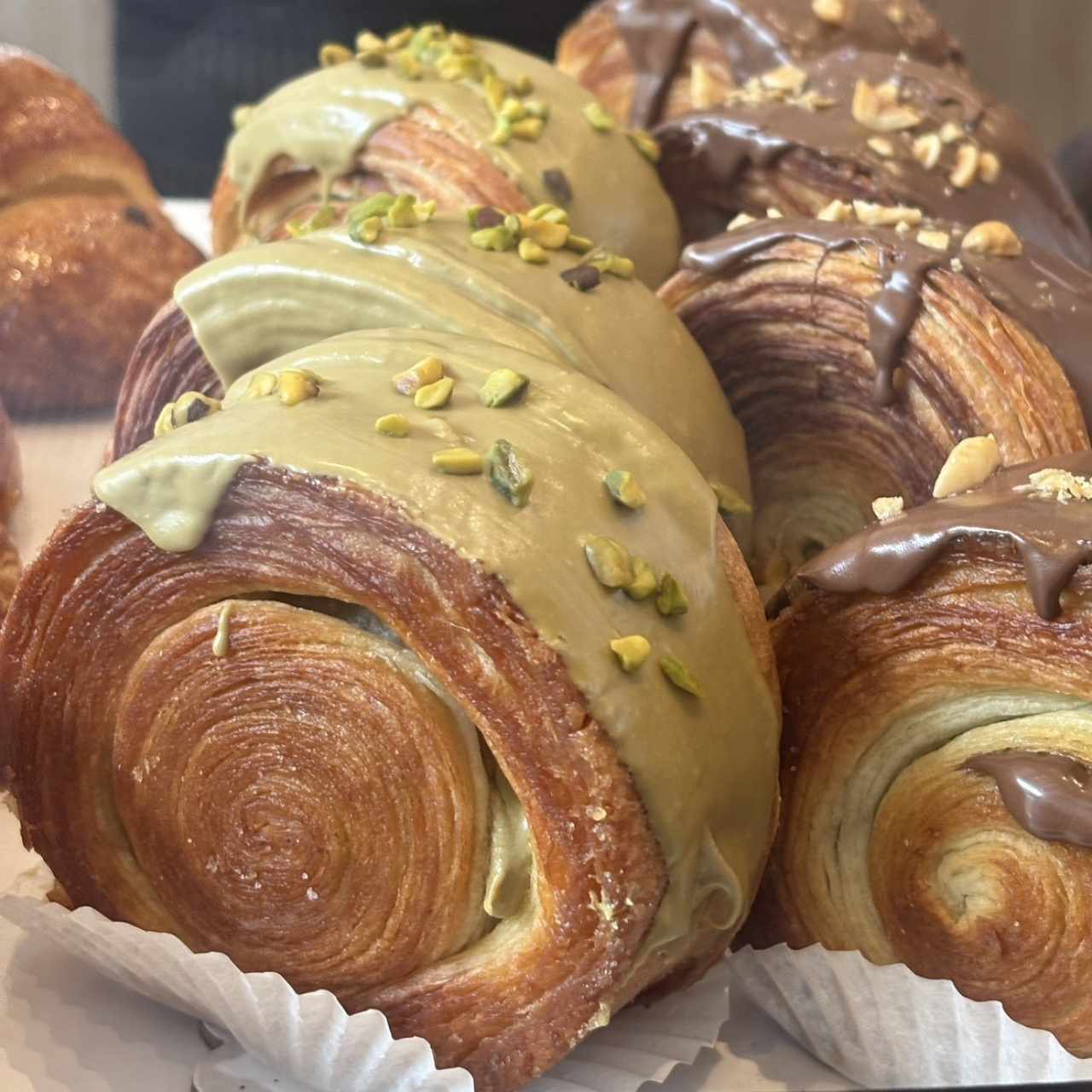 new york bagel de pistachio