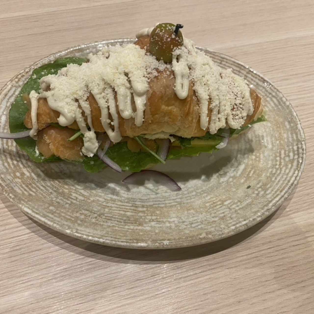Croissant de Salmón