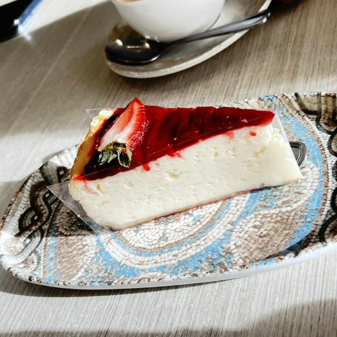 Cheesecake de fresas