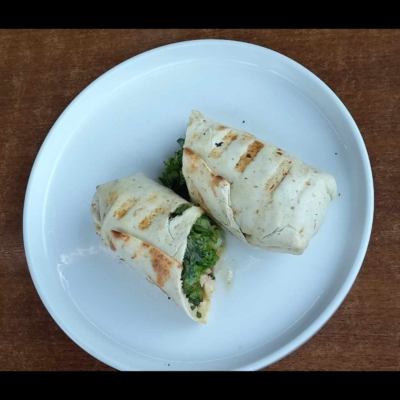 Wrap de Pollo a la Parrilla