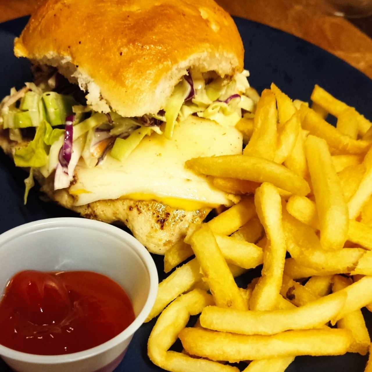 Sandwich de pollo