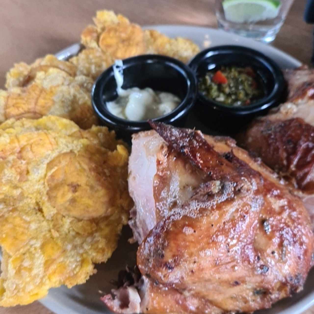 Menú - 1/2 Pollo Rostizado