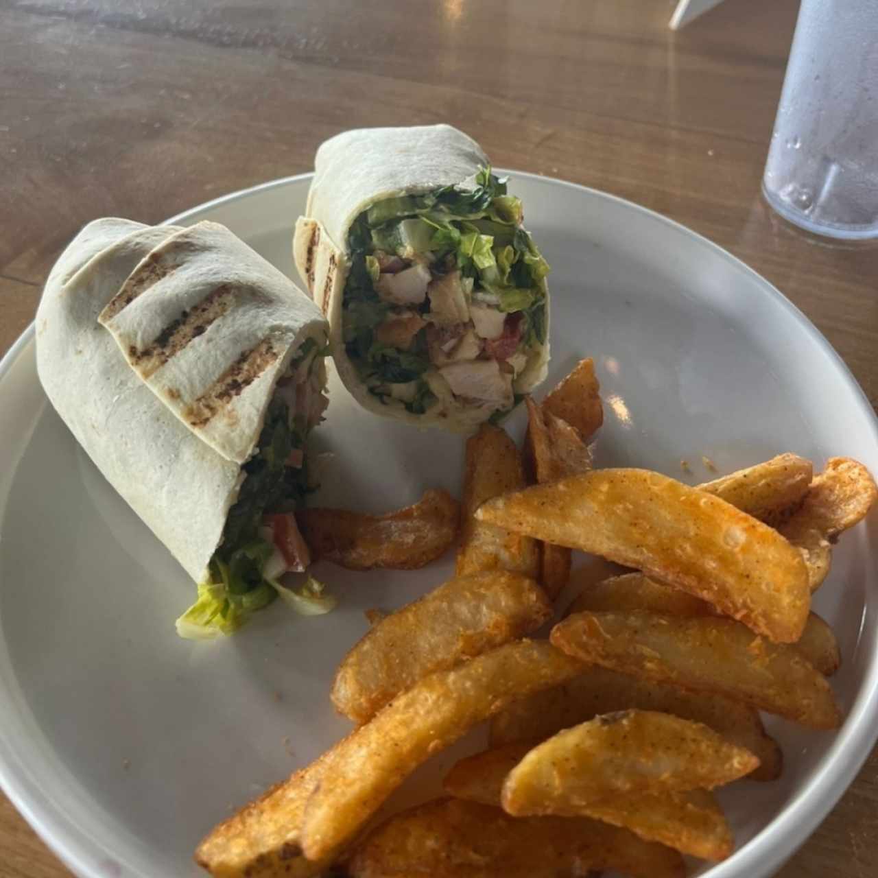 Wrap de Pollo a la Parrilla