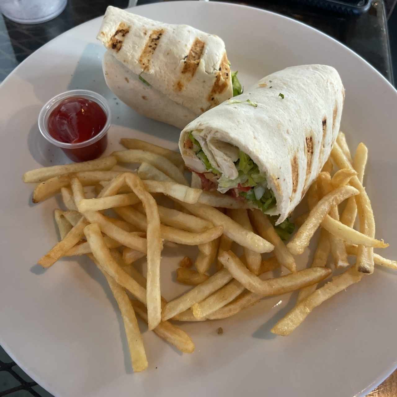 Wrap de Pollo a la Parrilla