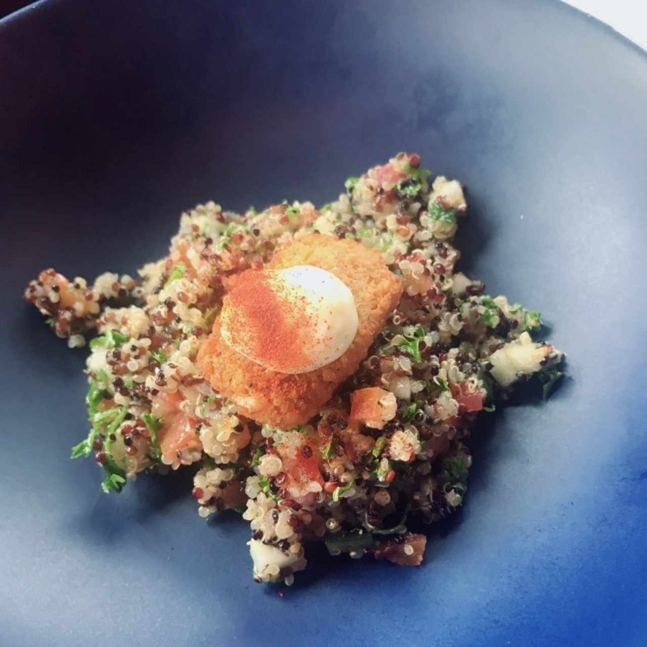 ensalada de quinoa (opcion entrada menú del día)