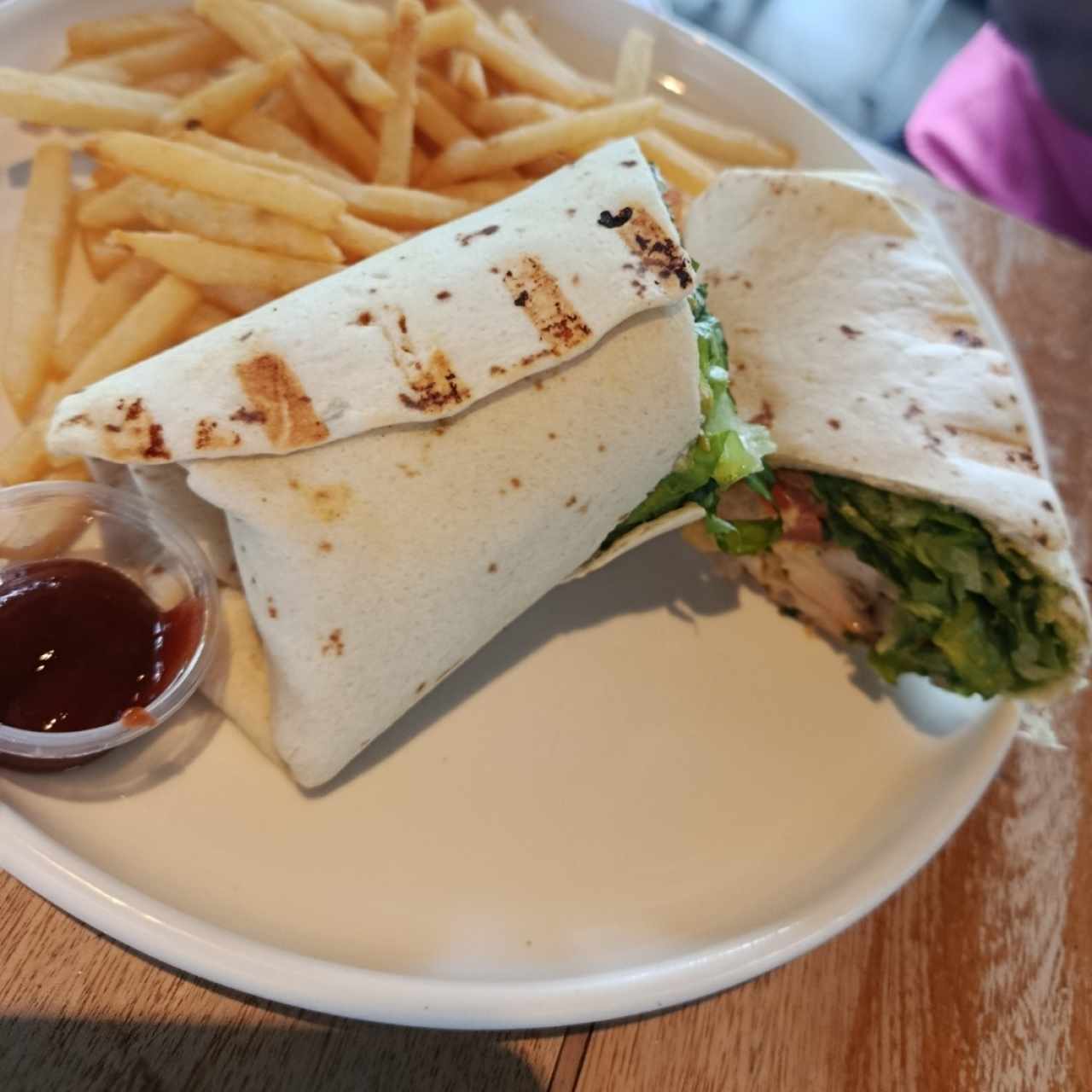 Wrap de Pollo a la Parrilla