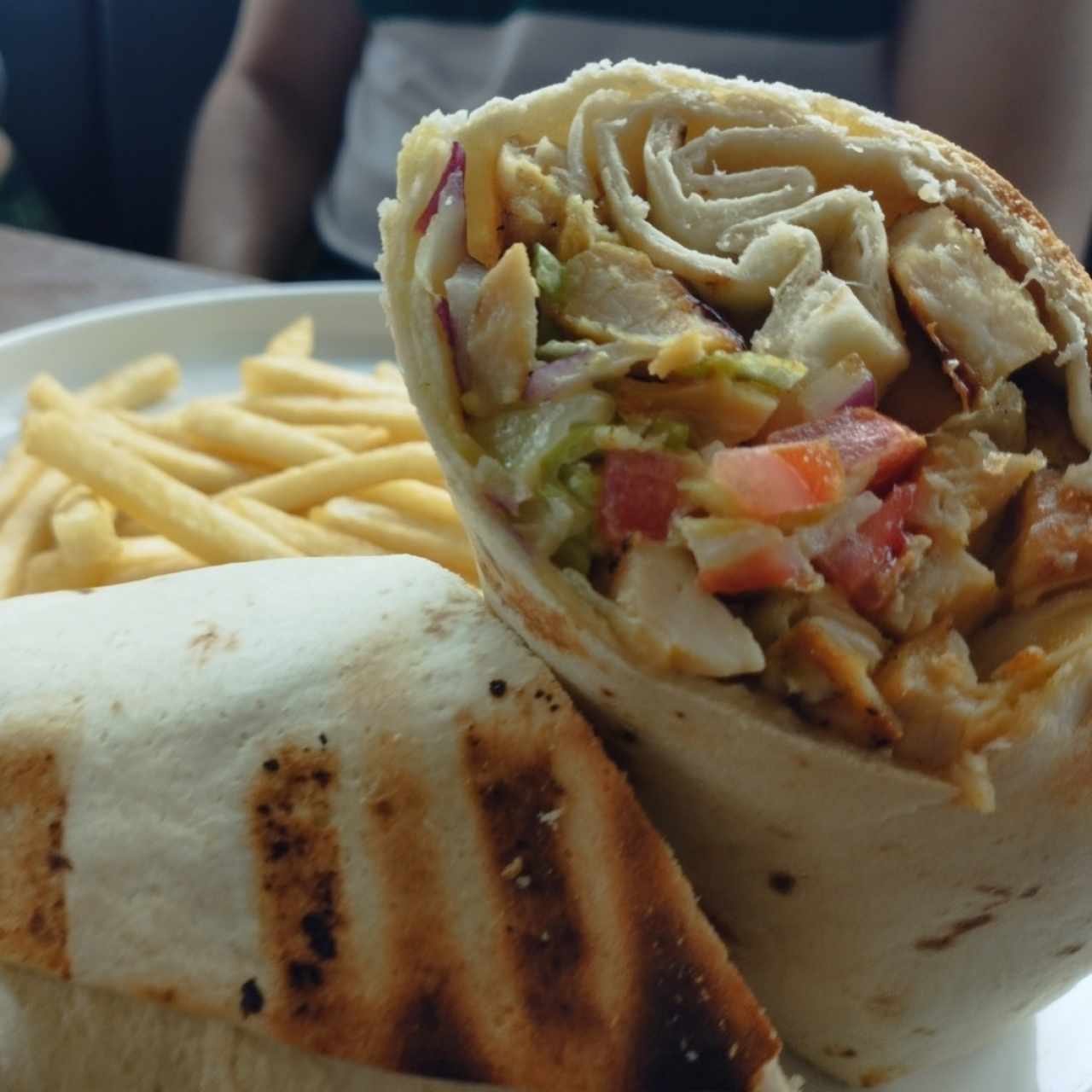 Wrap de Pollo a la Parrilla