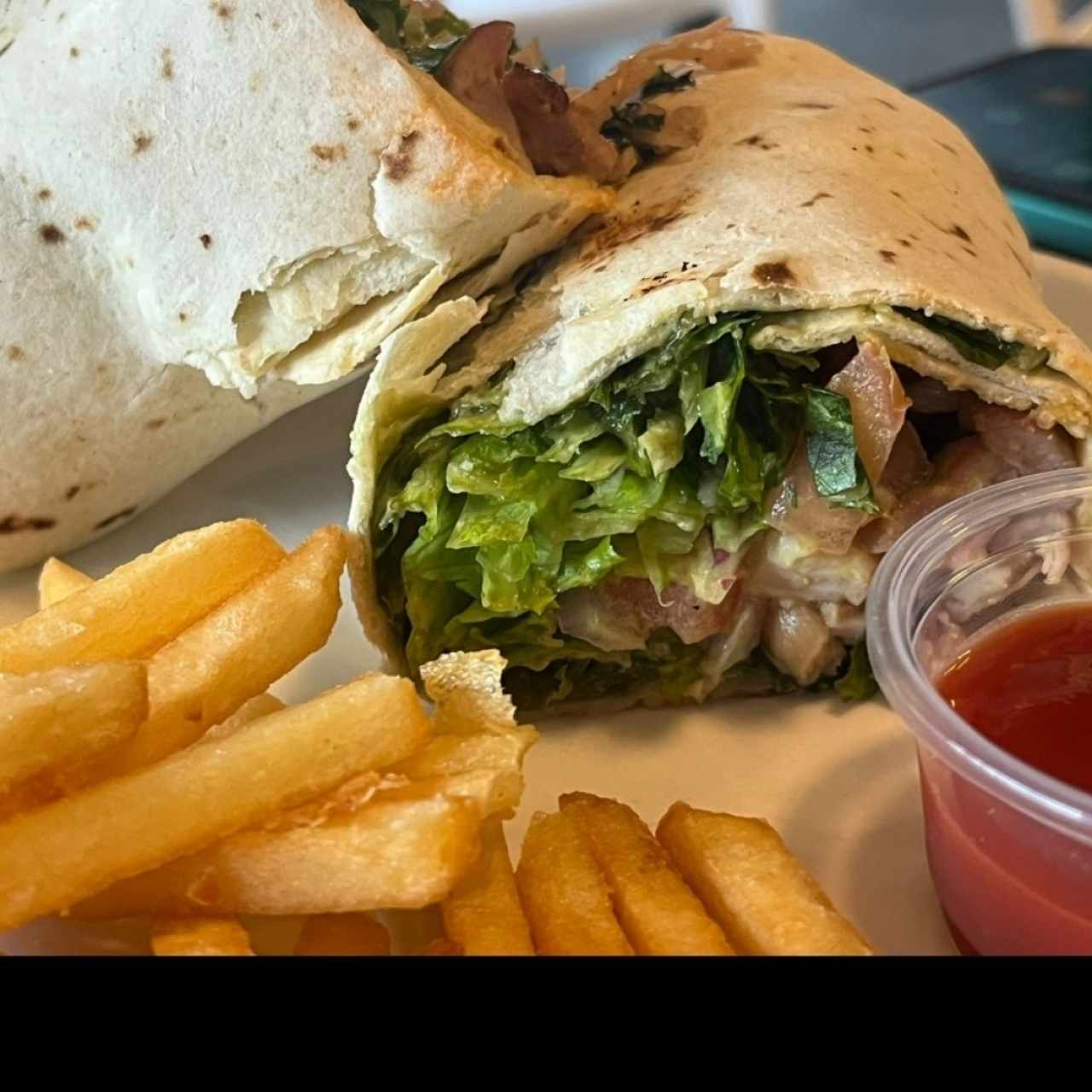 Wrap de Pollo a la Parrilla