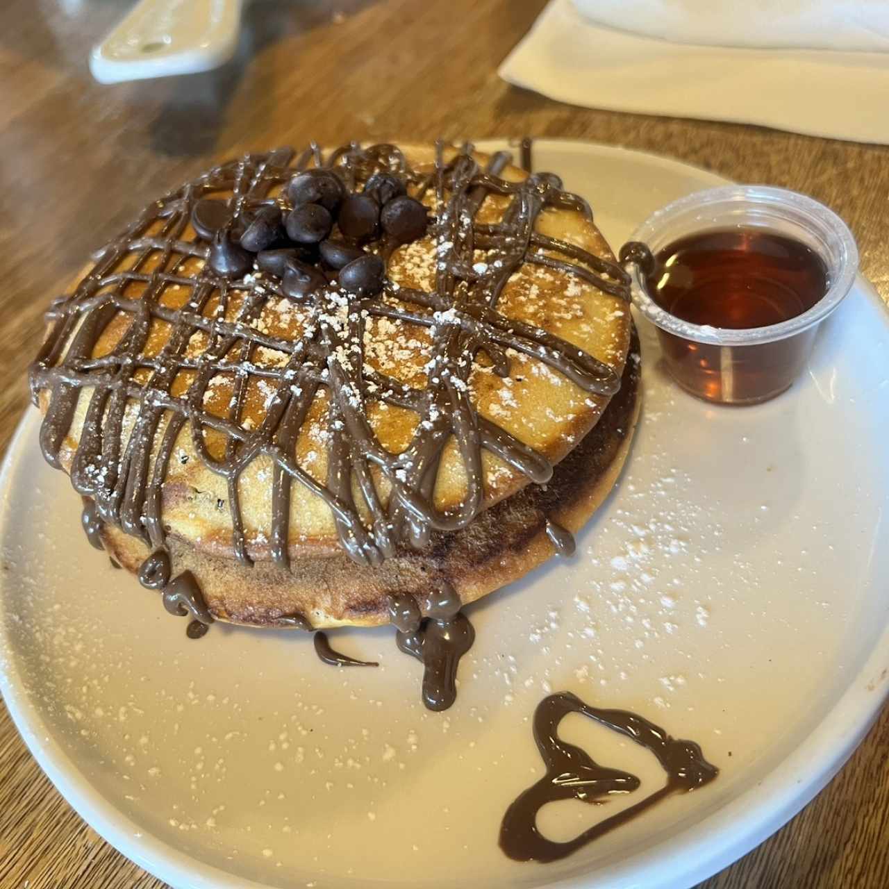 Mini Pancakes de Chocolate