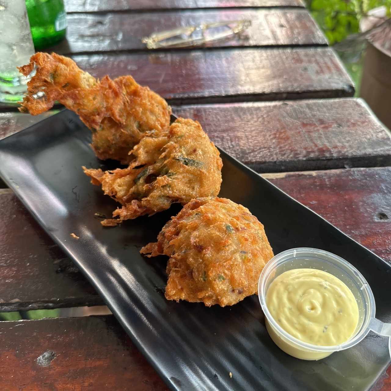 Torrejitas de bacalao