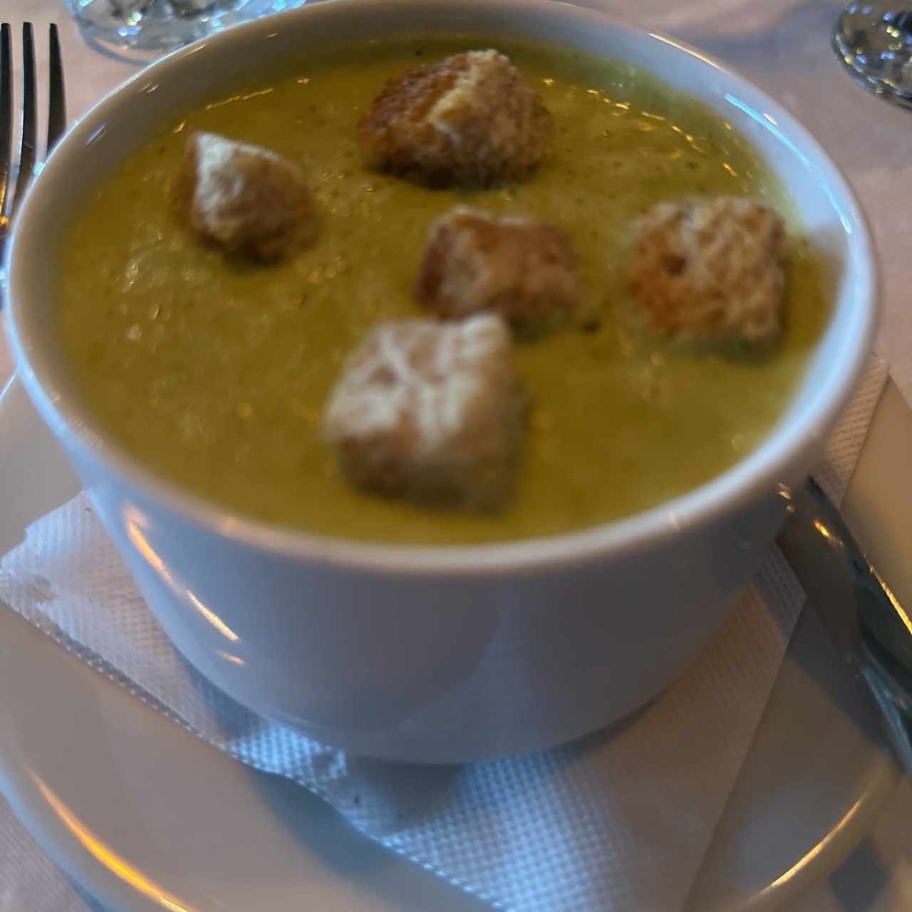 Crema de brócoli 