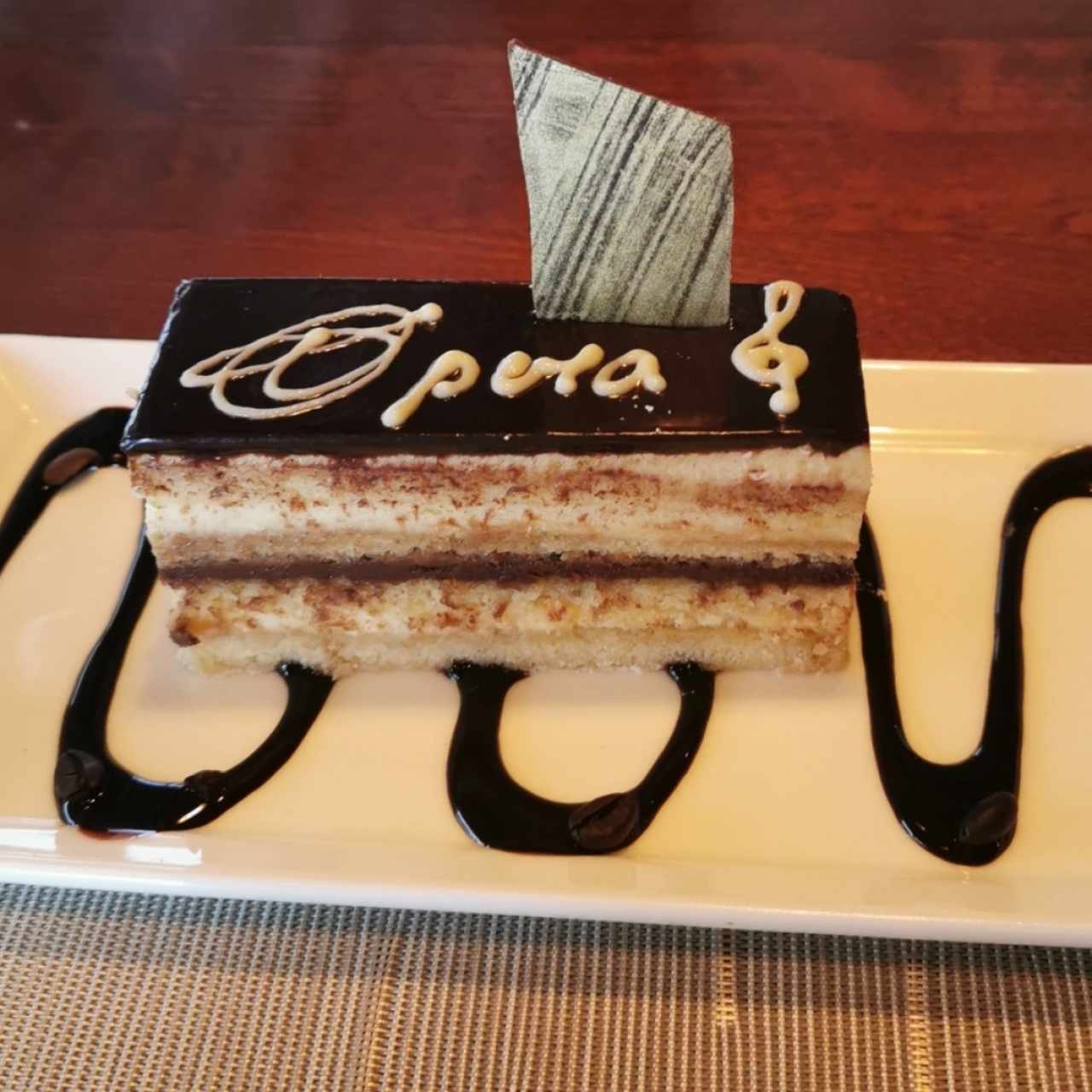 Opera café y chocolate 