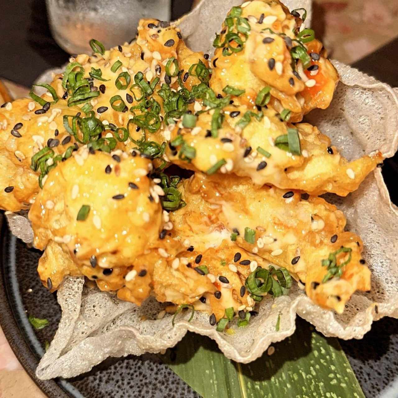 Rock shrimp tempura