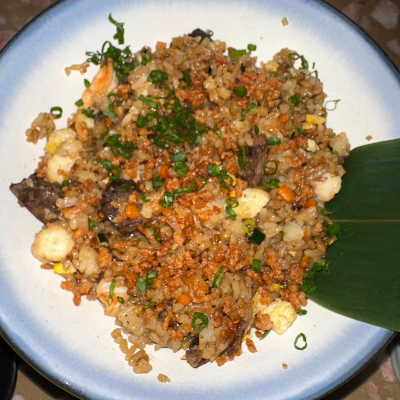 Yakimeshi steak