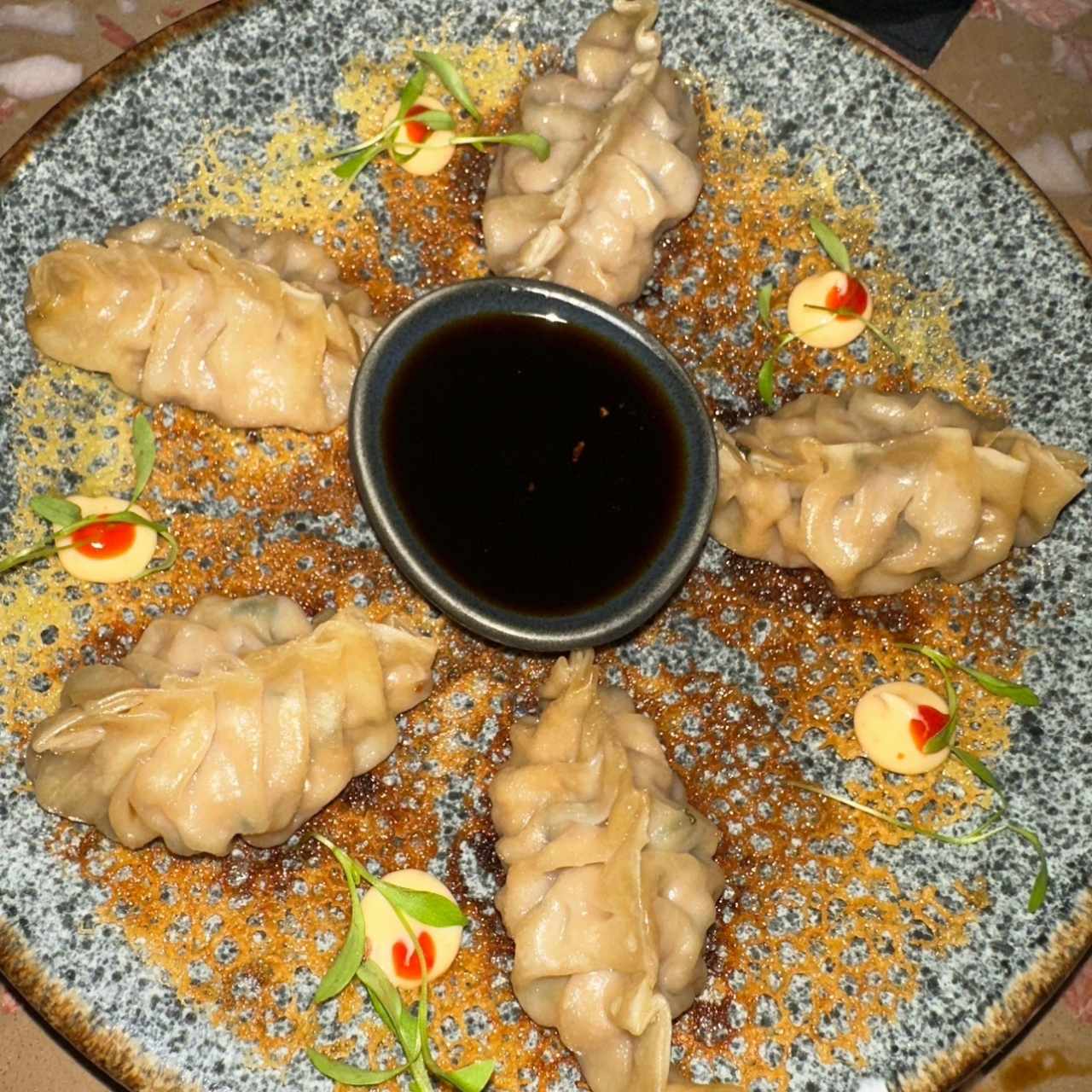 Pork Gyozas
