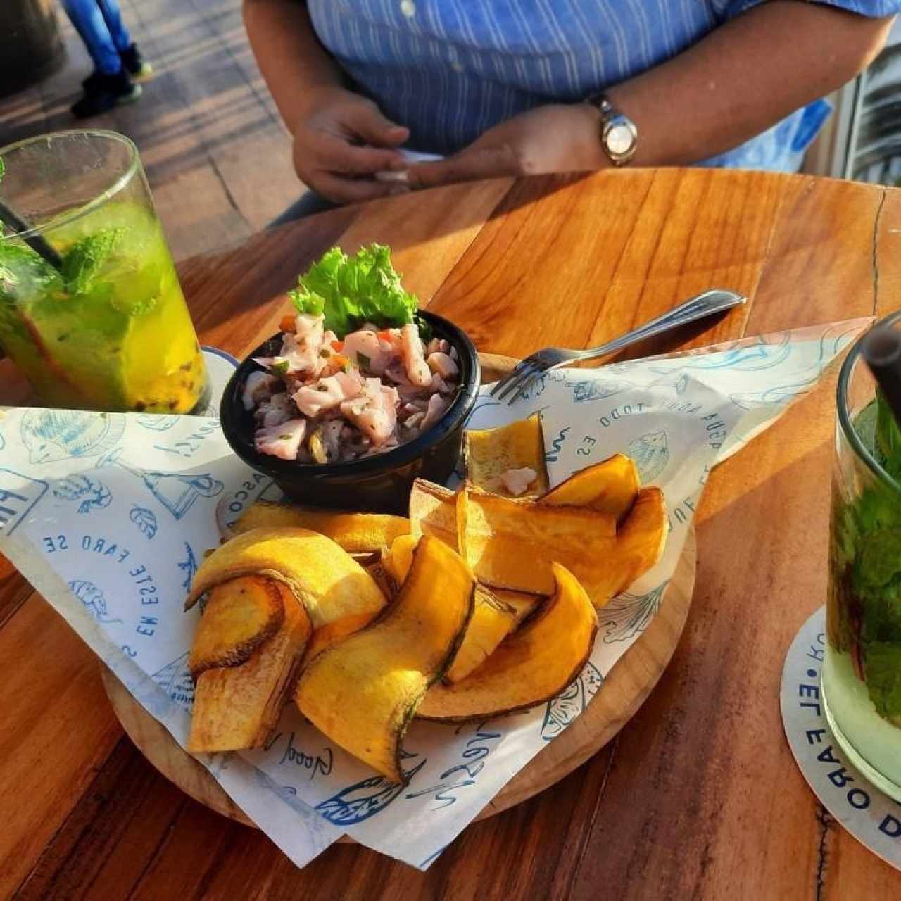 Ceviche Mixto Mediterráneo con Aceituna