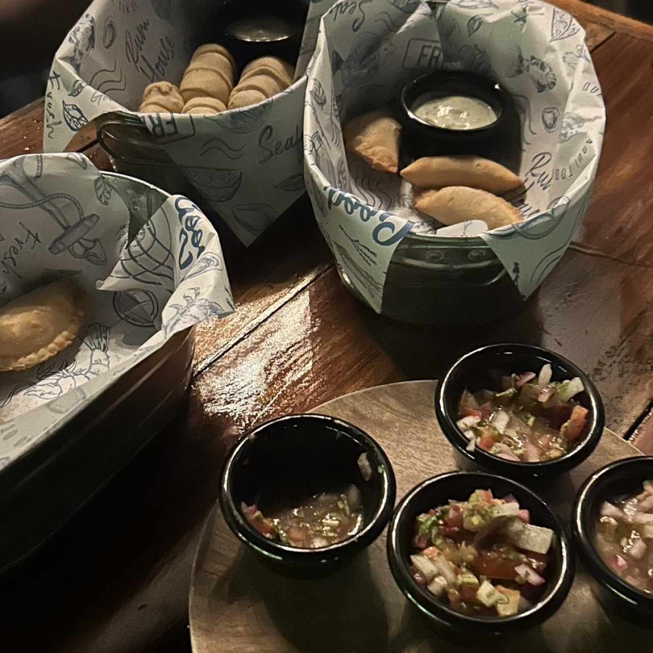 Empanadas y tequeños