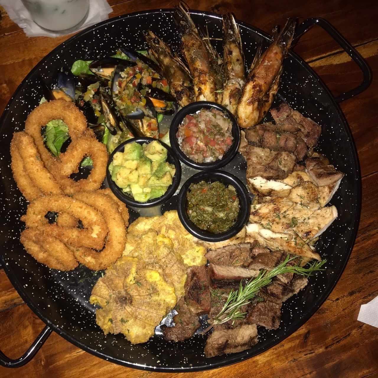 Picada mar y tierra