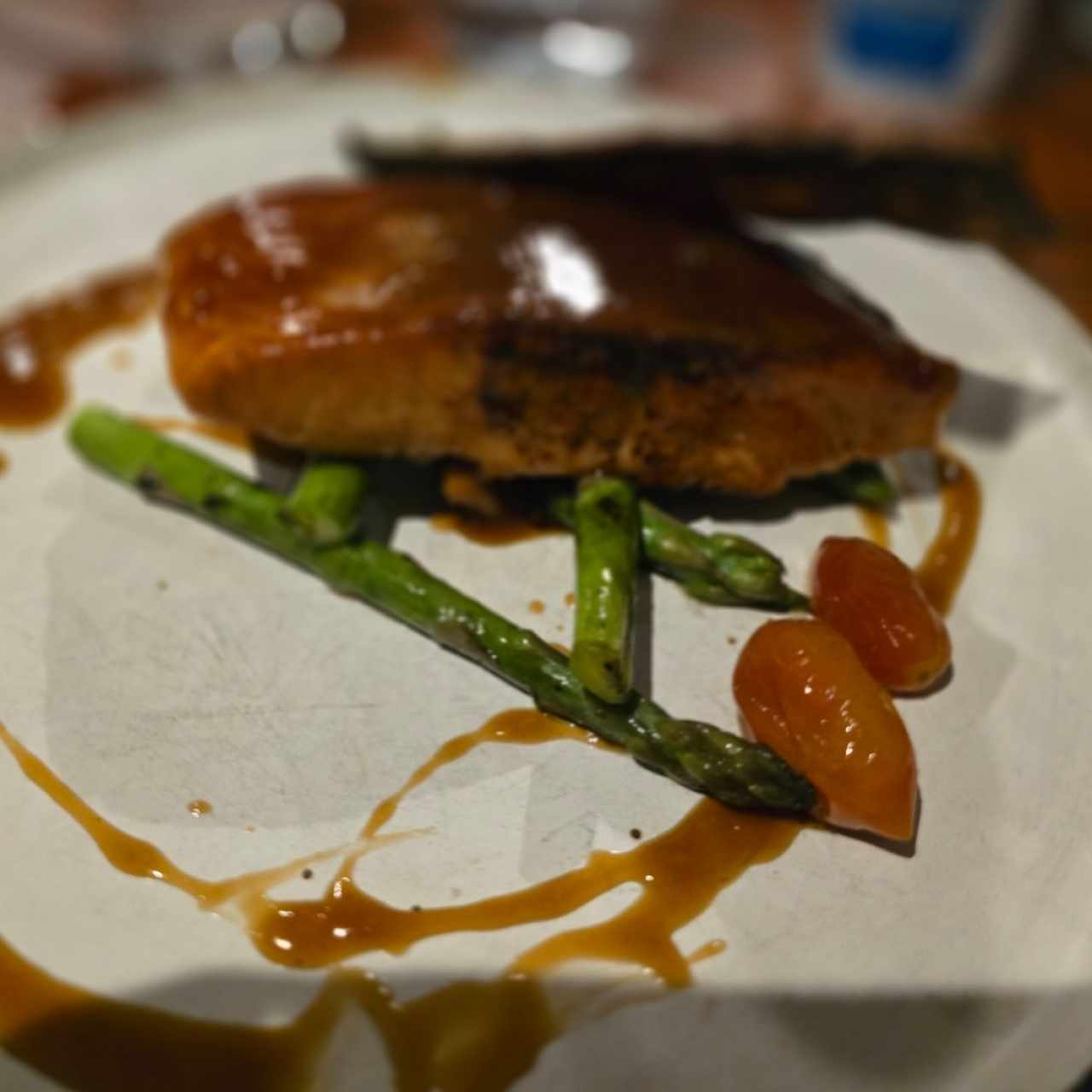 Salmón en Salsa de Naranja