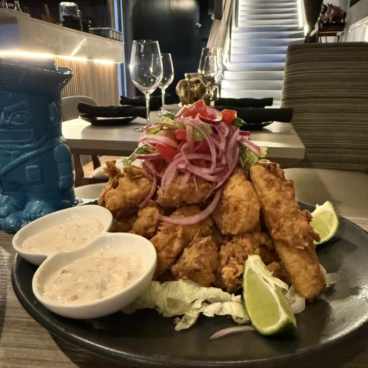 Jalea mixta de mariscos 10/10