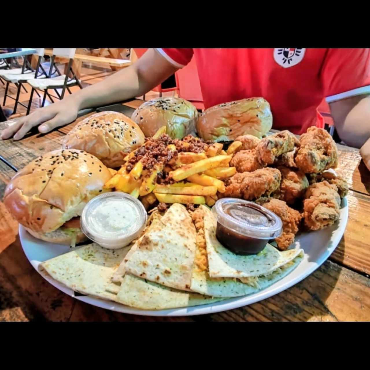 Bandeja Mamá de Eliécer