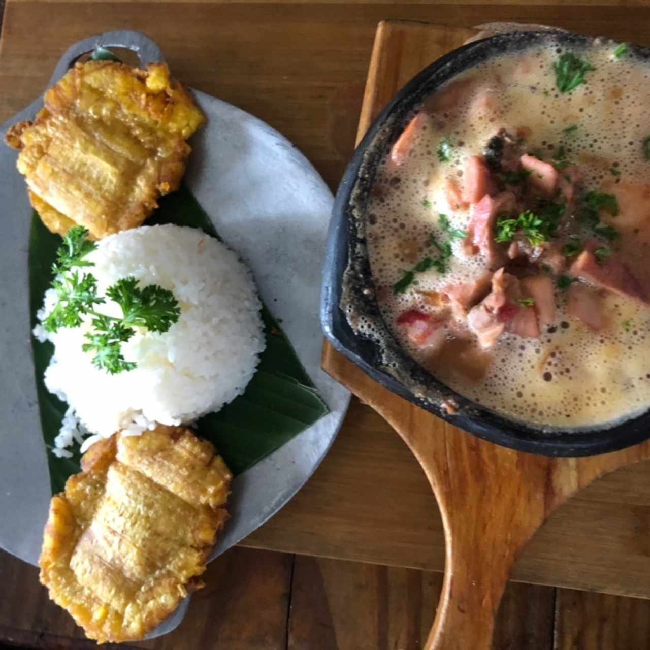 Cazuela de mariscos