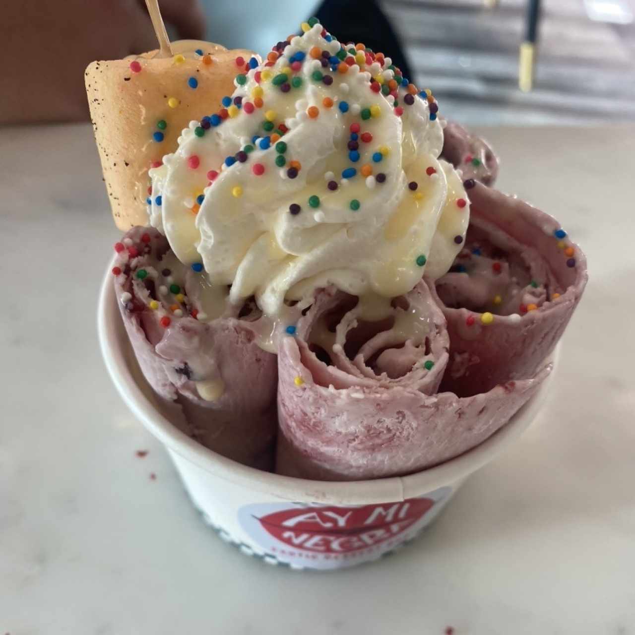 Helado de Fresa
