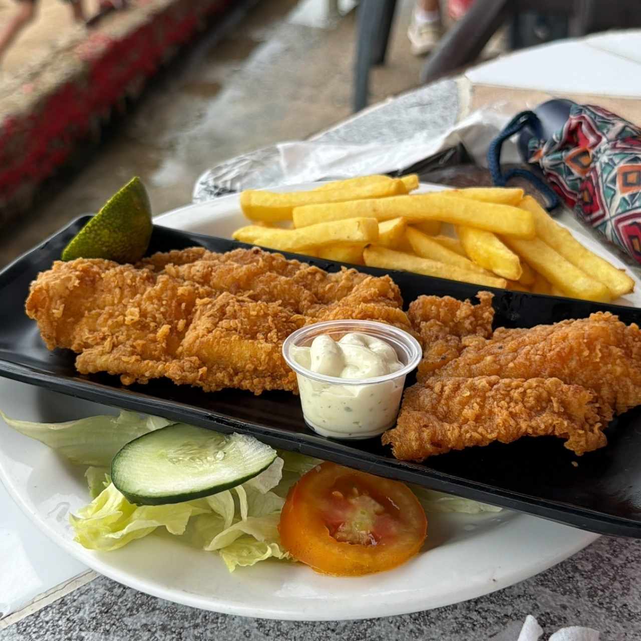 Filete de Pescado Apanado o Al Ajillo