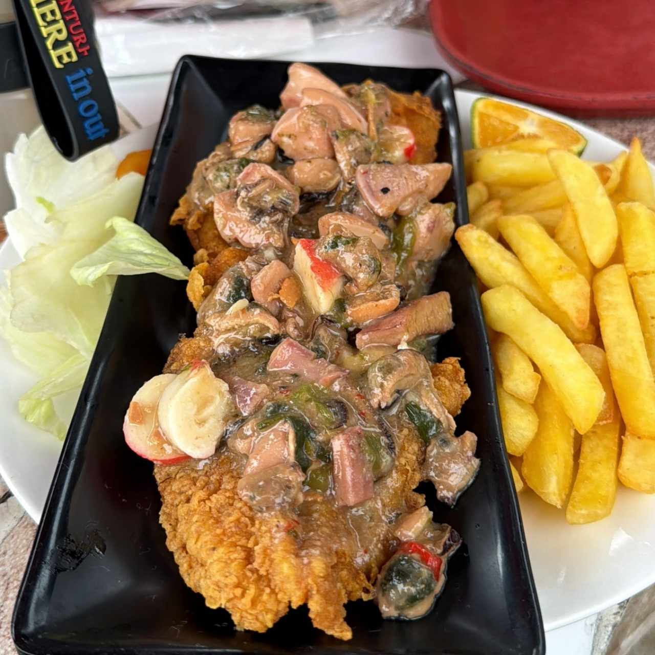 Filete de Pescado a lo Macho