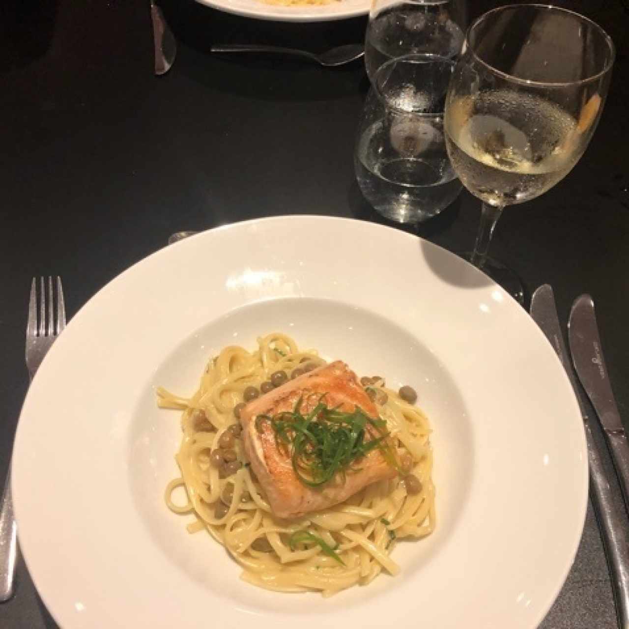 Salmón del pacifico que llegó al atlántico