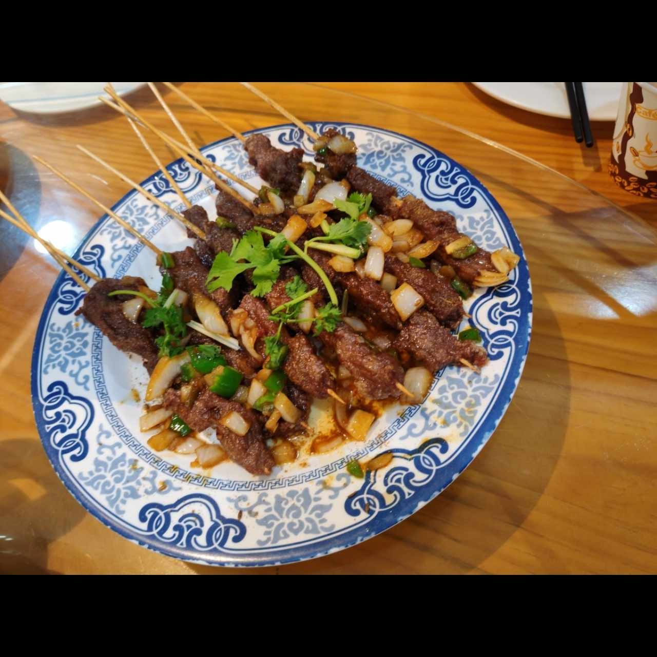 Brochetas de cordero 