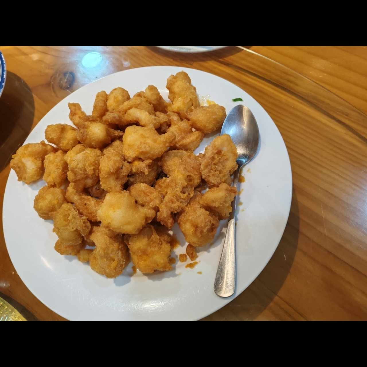 Camarones apanados