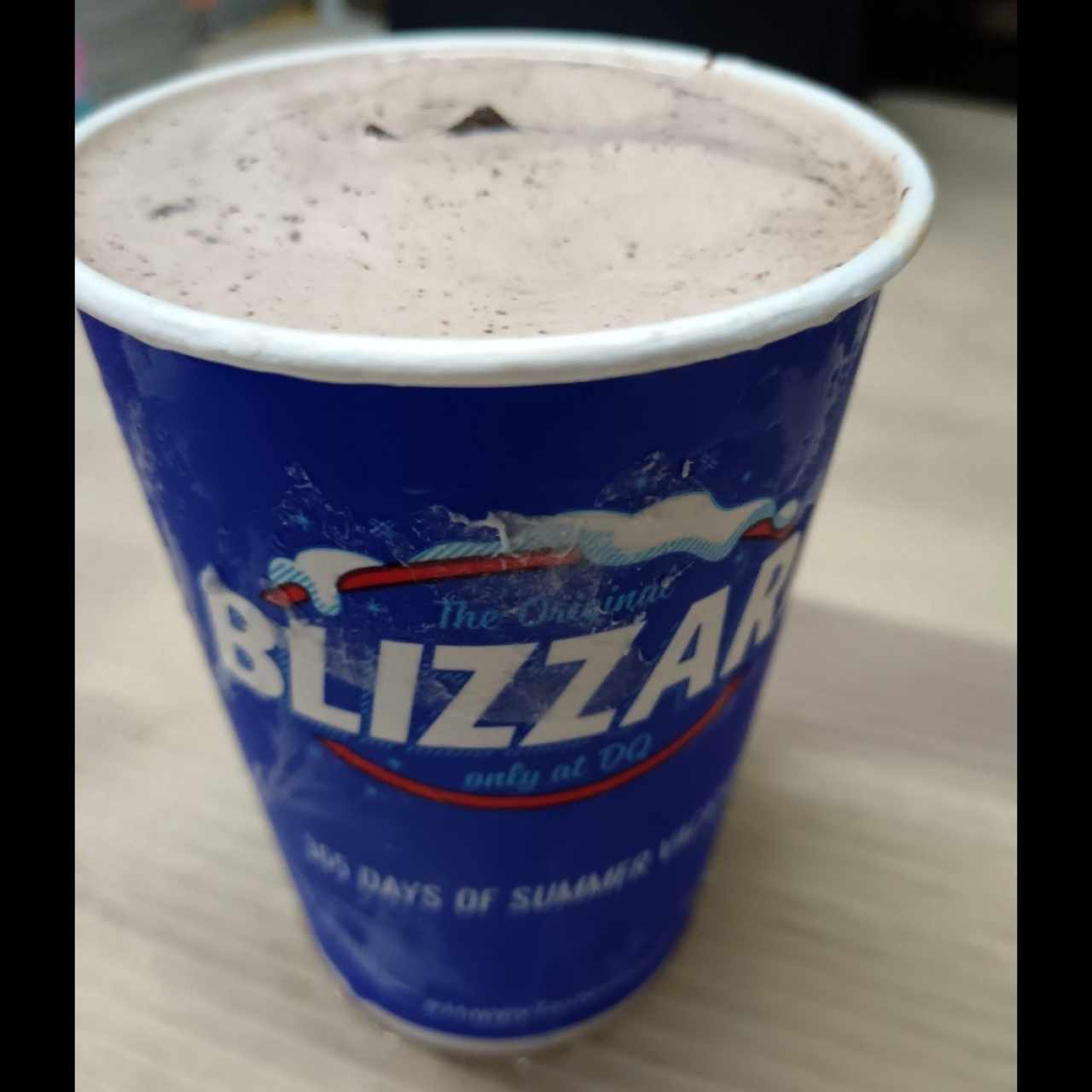 Choco brownie blizzard