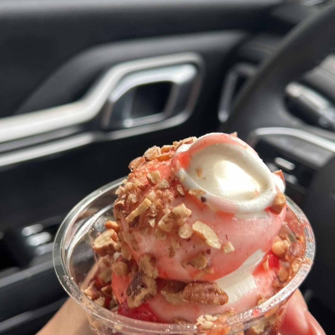Sundae de fresa 