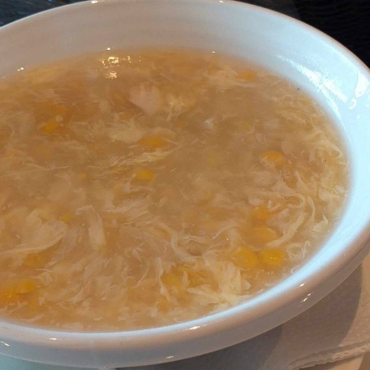 crema de maíz 