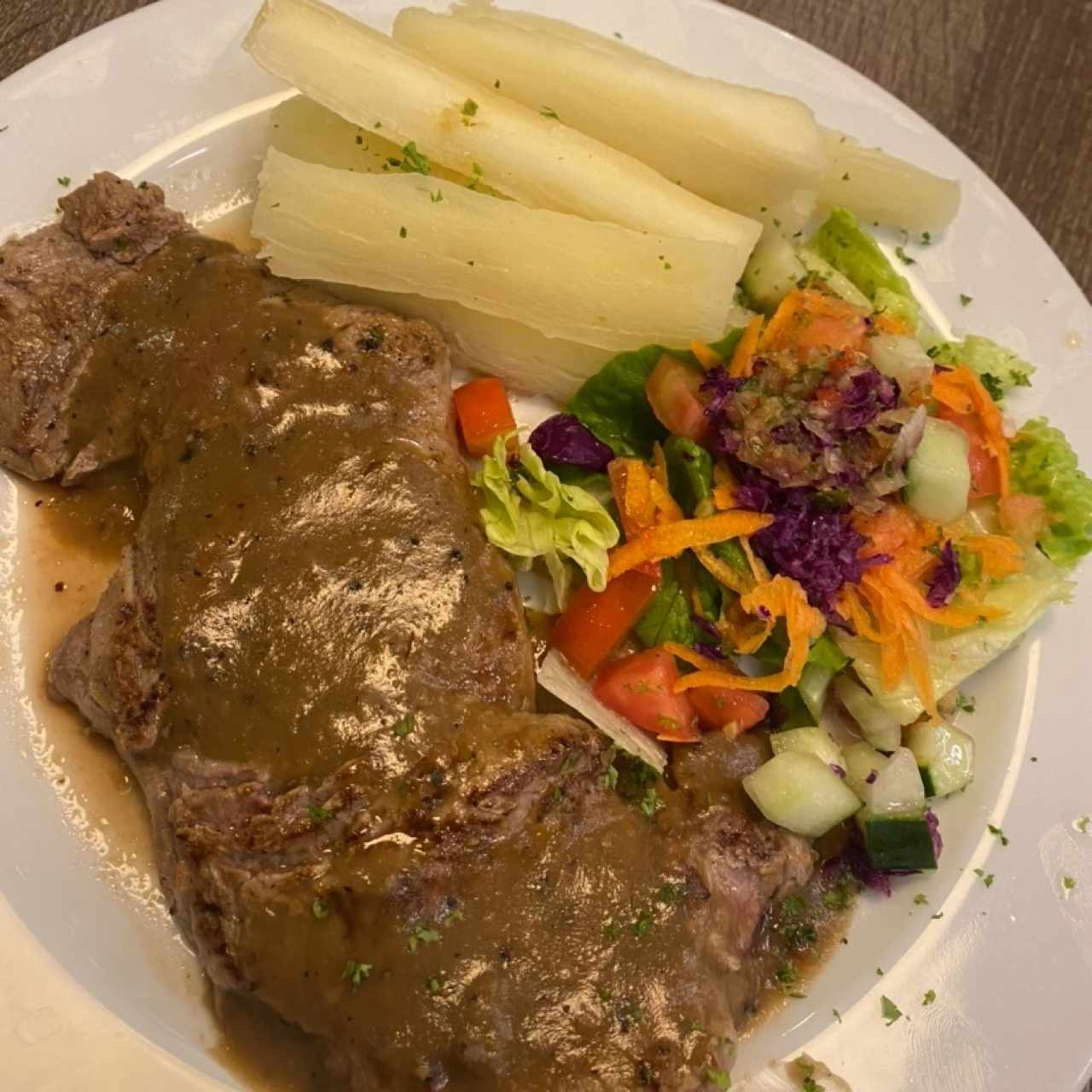 Filete a la Pimienta