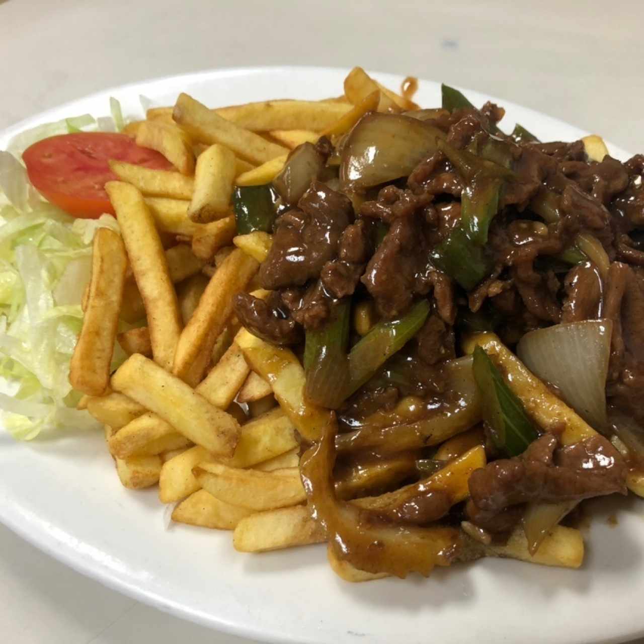 Bistec Picado con Papas