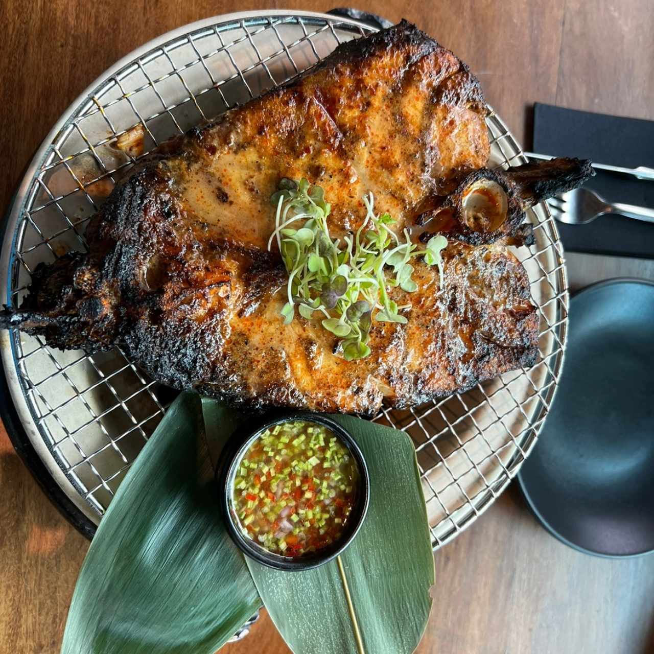 Chuleton de mero 