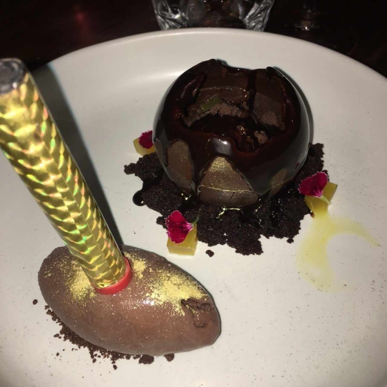 Chocolate, oreo, maracuya