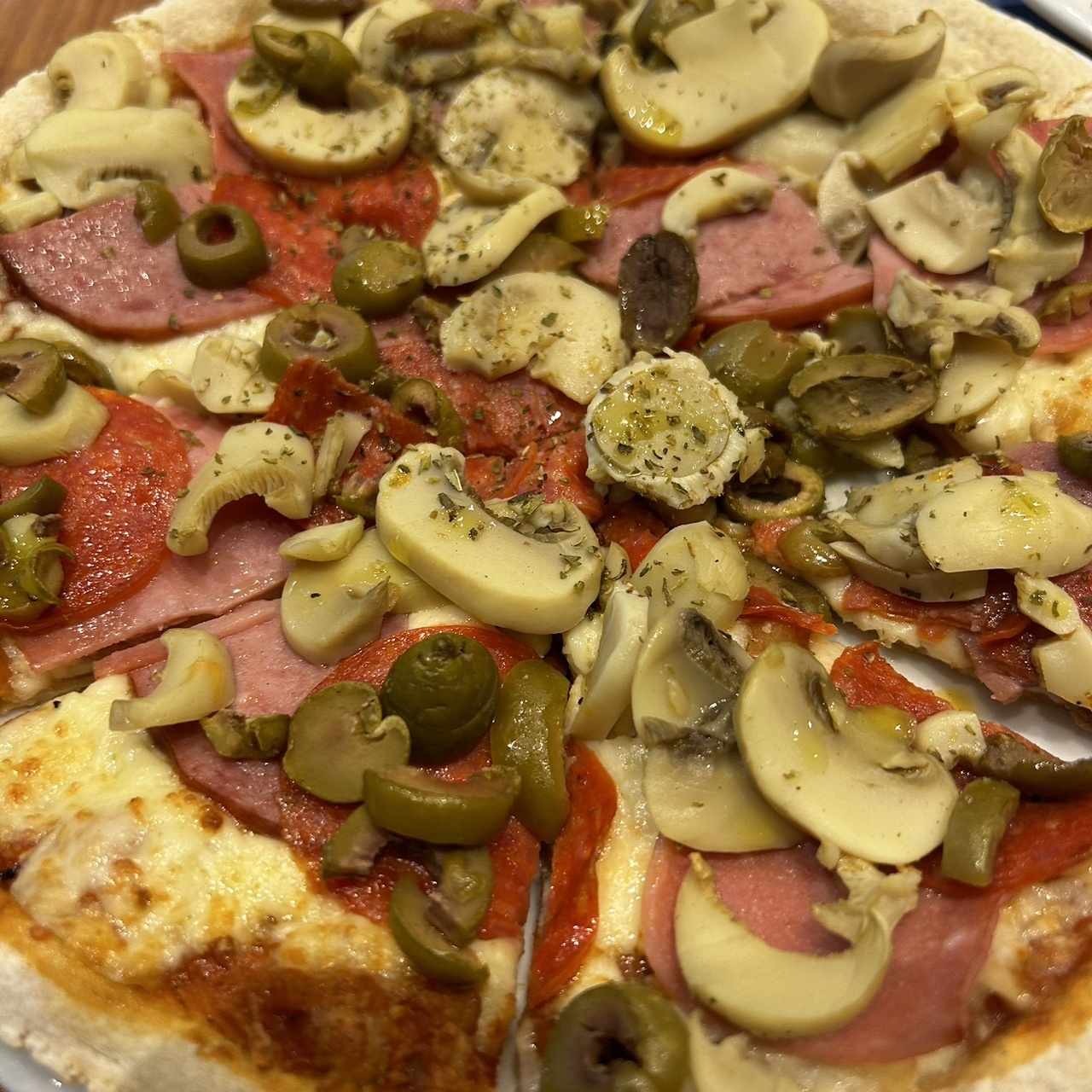 Pizza de combinación 