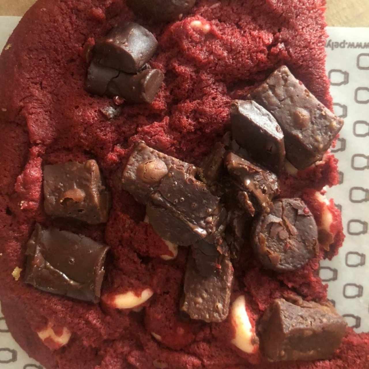 Galletas de Red Velvet.