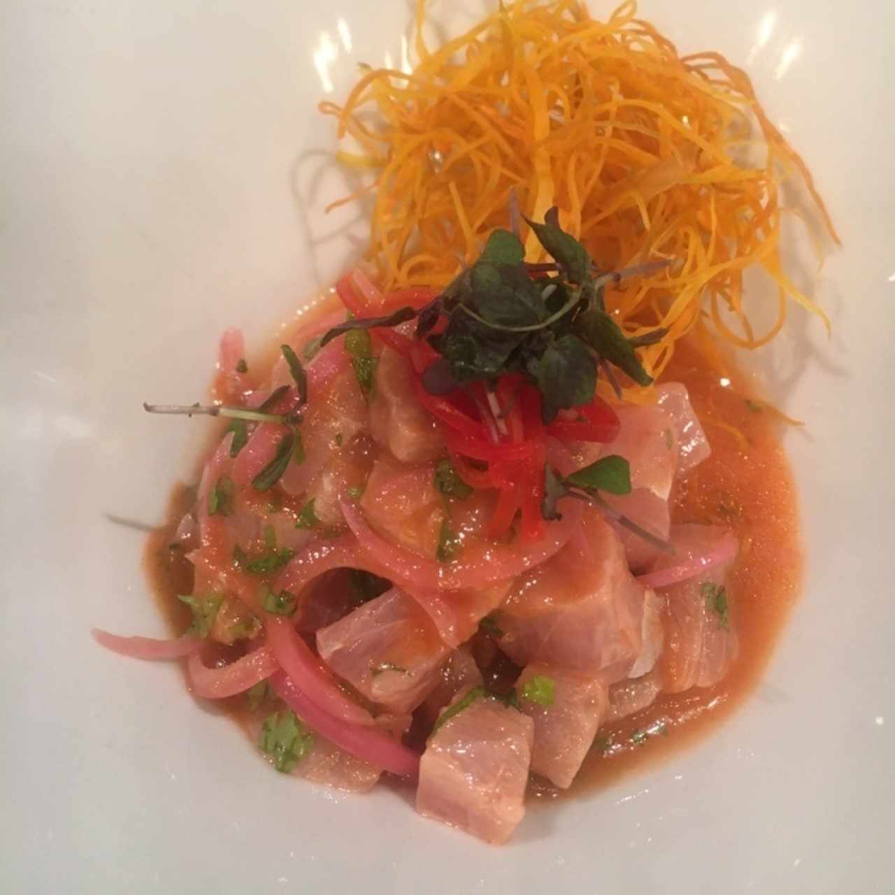 ceviche corvina 