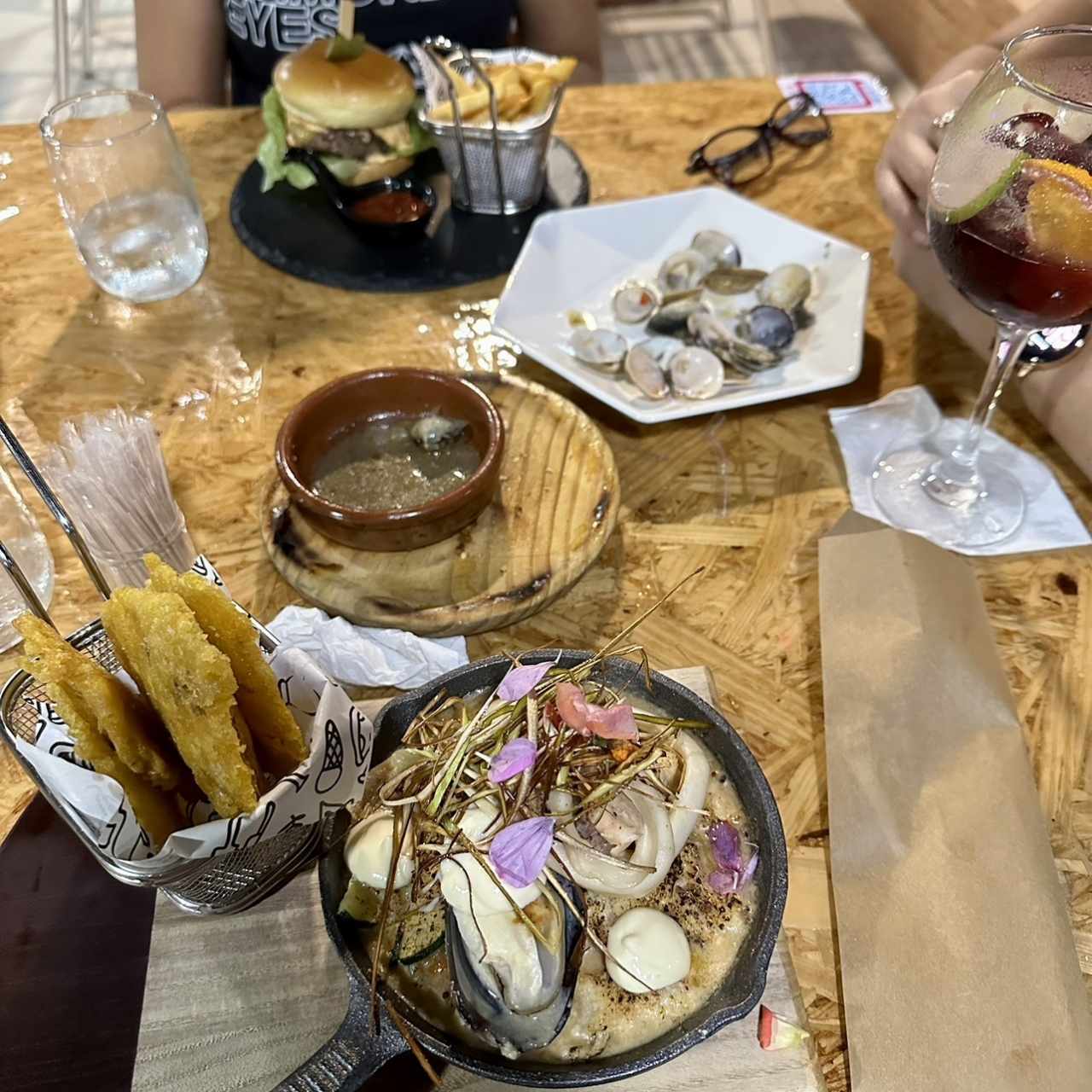 Gratinados de Mariscos
