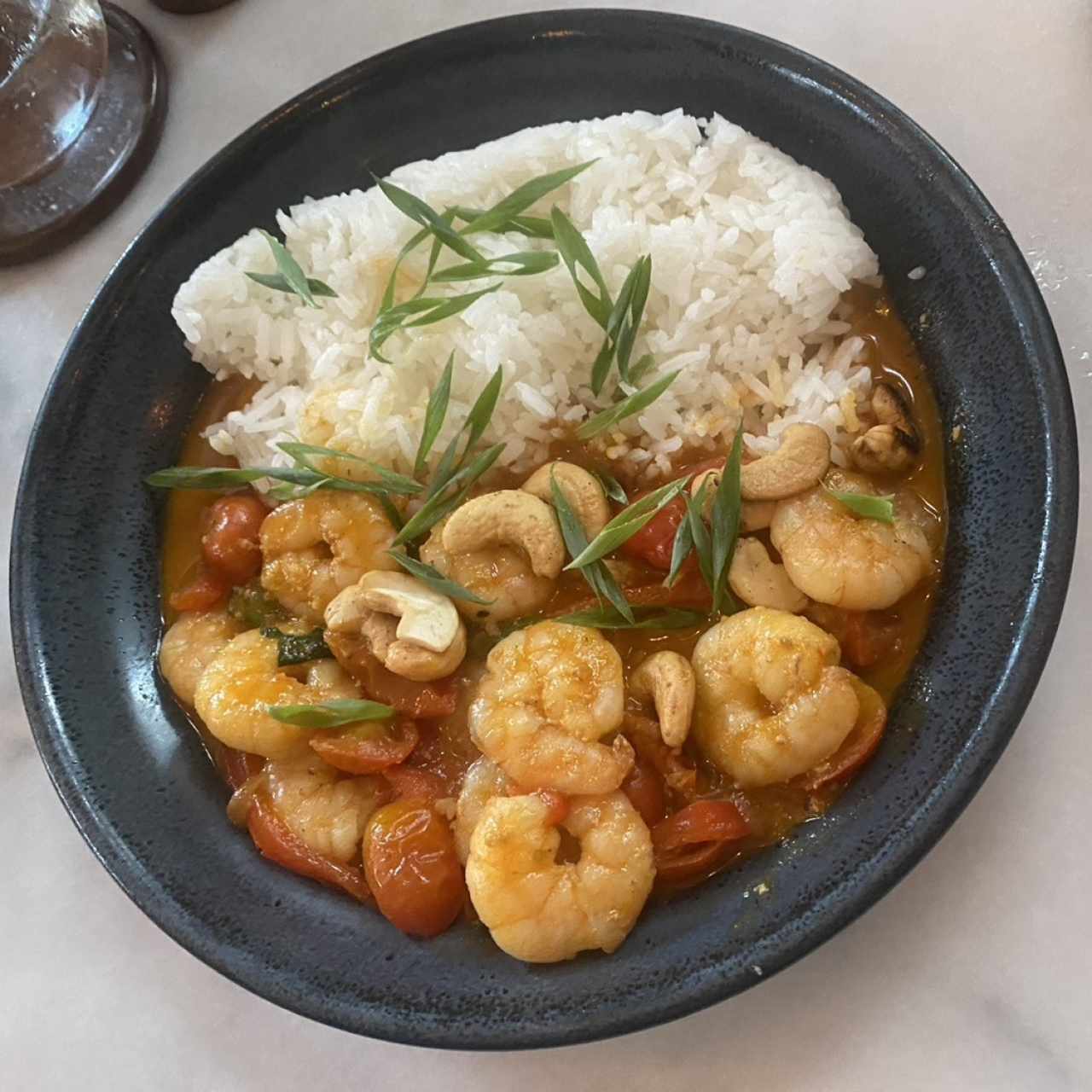 CURRY TAILANDES DE CAMARONES