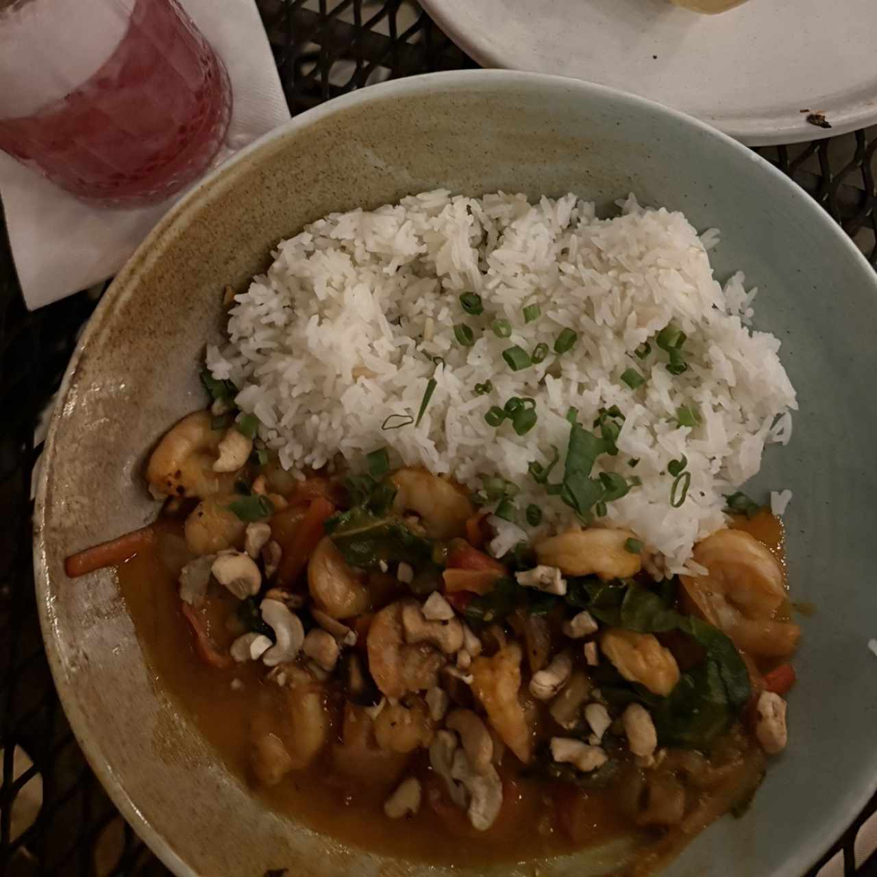 CURRY TAILANDES DE CAMARONES